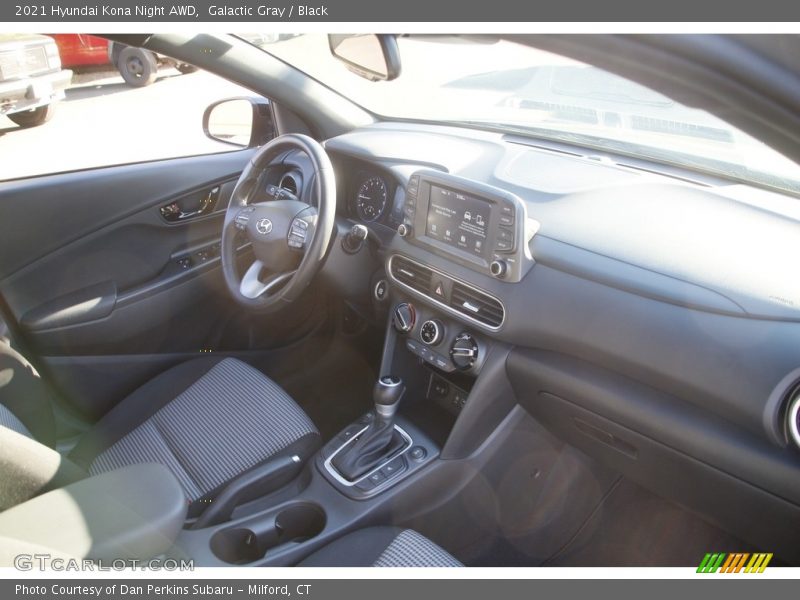 Galactic Gray / Black 2021 Hyundai Kona Night AWD