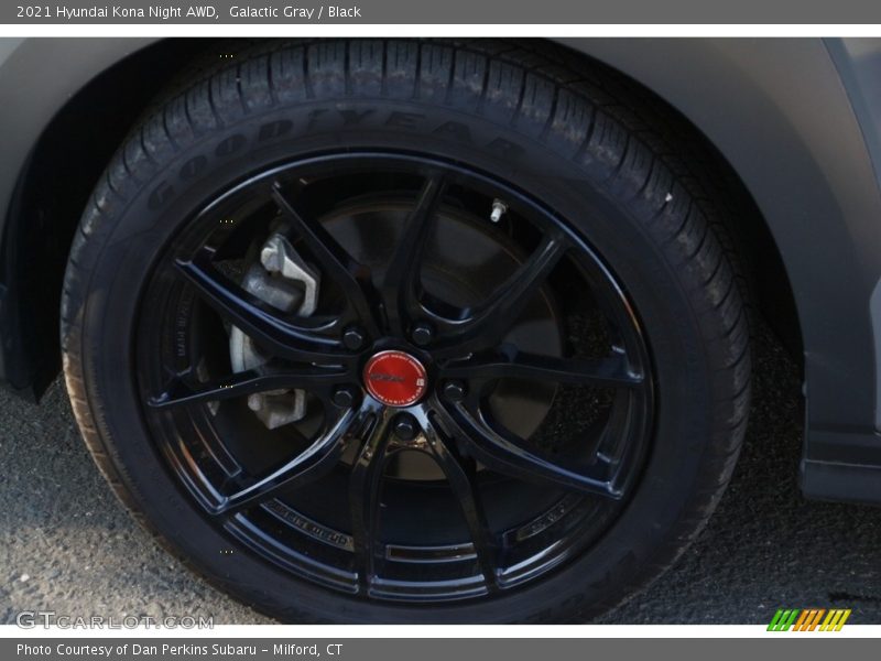 Galactic Gray / Black 2021 Hyundai Kona Night AWD