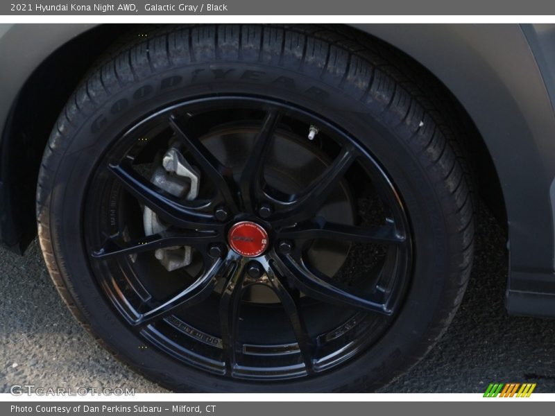 Galactic Gray / Black 2021 Hyundai Kona Night AWD