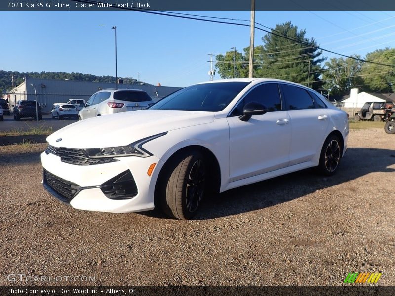 Glacier White Pearl / Black 2021 Kia K5 GT-Line