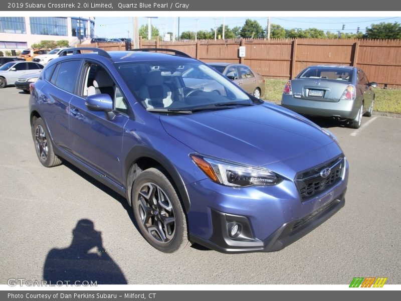 Quartz Blue Pearl / Gray 2019 Subaru Crosstrek 2.0i Limited