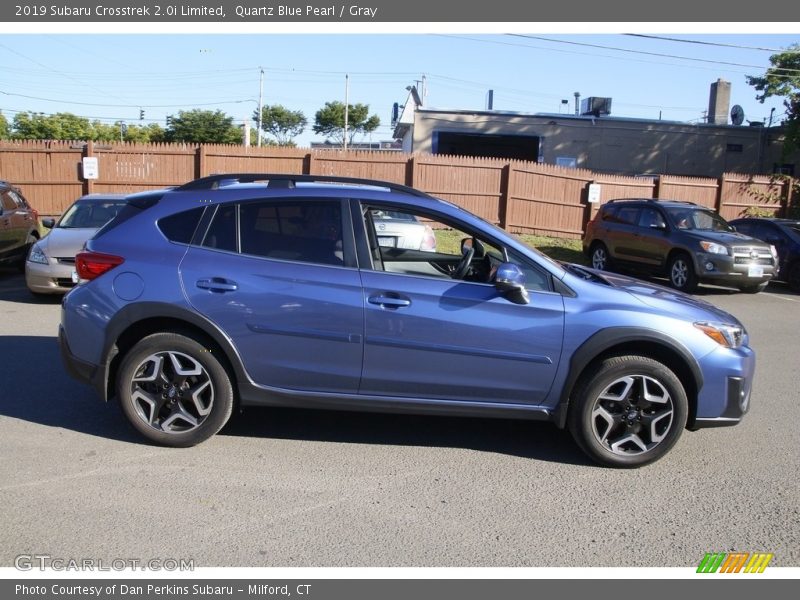 Quartz Blue Pearl / Gray 2019 Subaru Crosstrek 2.0i Limited