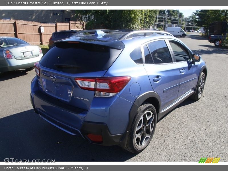 Quartz Blue Pearl / Gray 2019 Subaru Crosstrek 2.0i Limited
