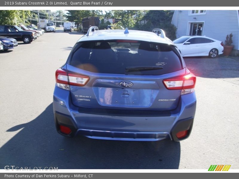 Quartz Blue Pearl / Gray 2019 Subaru Crosstrek 2.0i Limited