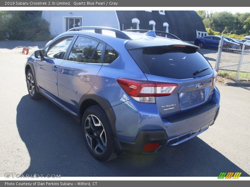 Quartz Blue Pearl / Gray 2019 Subaru Crosstrek 2.0i Limited