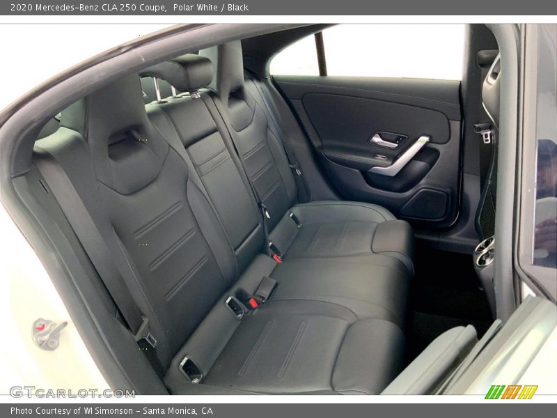 Polar White / Black 2020 Mercedes-Benz CLA 250 Coupe