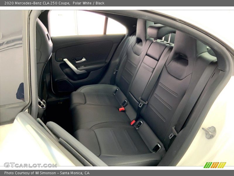 Polar White / Black 2020 Mercedes-Benz CLA 250 Coupe