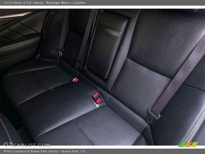 Moonlight White / Graphite 2014 Infiniti Q 50S Hybrid