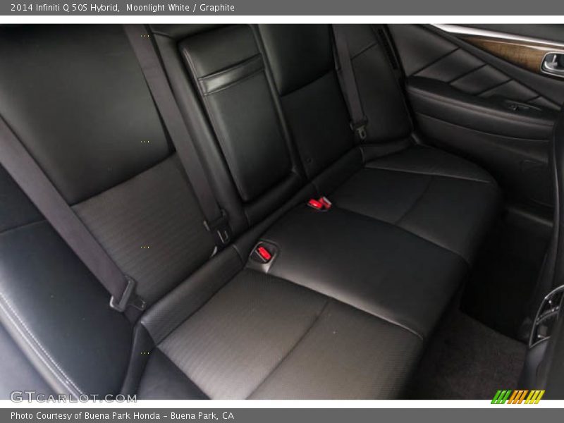 Moonlight White / Graphite 2014 Infiniti Q 50S Hybrid