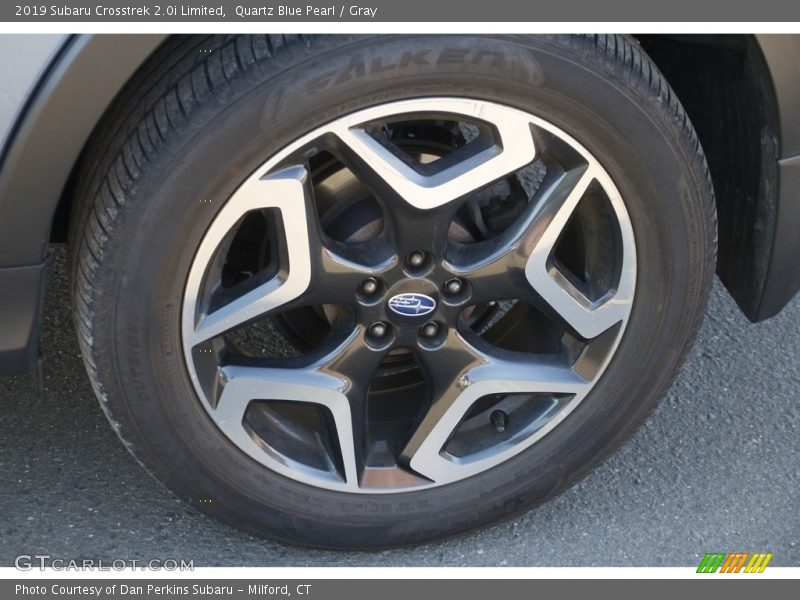 Quartz Blue Pearl / Gray 2019 Subaru Crosstrek 2.0i Limited