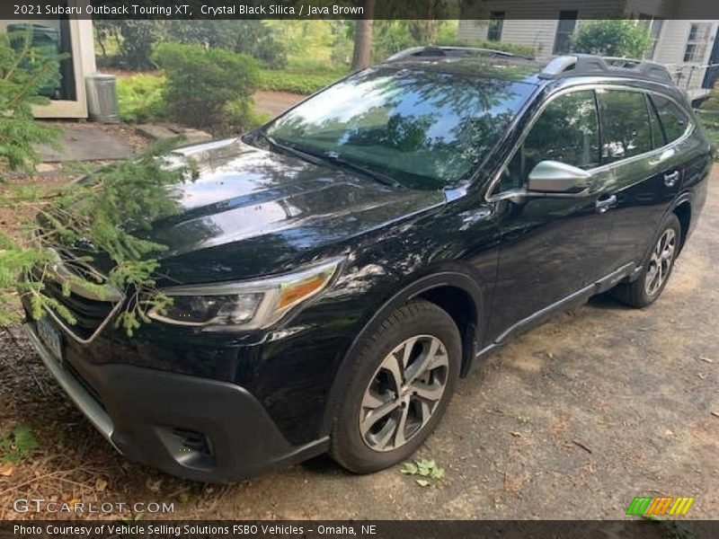 Crystal Black Silica / Java Brown 2021 Subaru Outback Touring XT