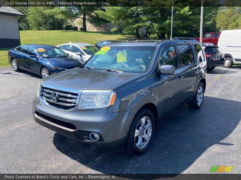 Polished Metal Metallic / Gray 2012 Honda Pilot EX-L 4WD