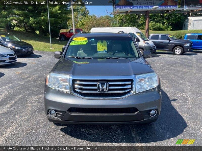 Polished Metal Metallic / Gray 2012 Honda Pilot EX-L 4WD