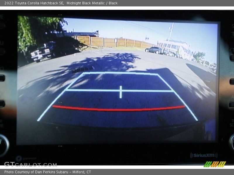 Midnight Black Metallic / Black 2022 Toyota Corolla Hatchback SE