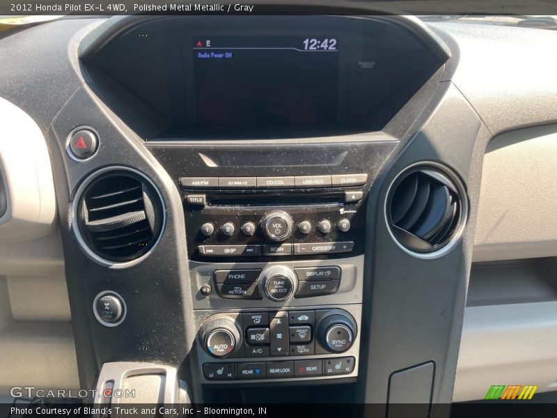 Polished Metal Metallic / Gray 2012 Honda Pilot EX-L 4WD