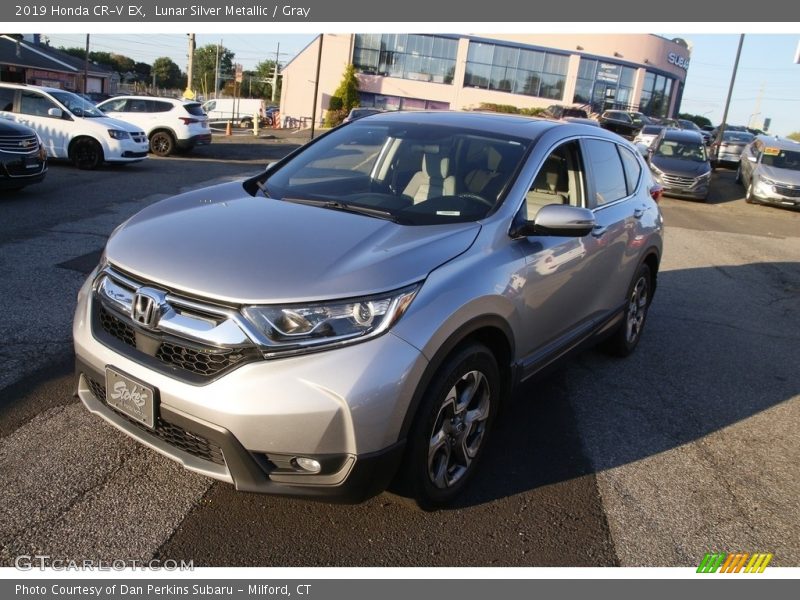 Lunar Silver Metallic / Gray 2019 Honda CR-V EX