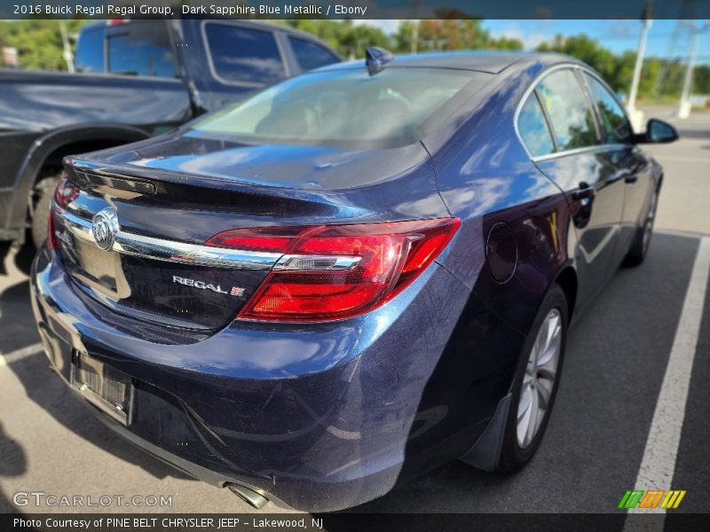Dark Sapphire Blue Metallic / Ebony 2016 Buick Regal Regal Group