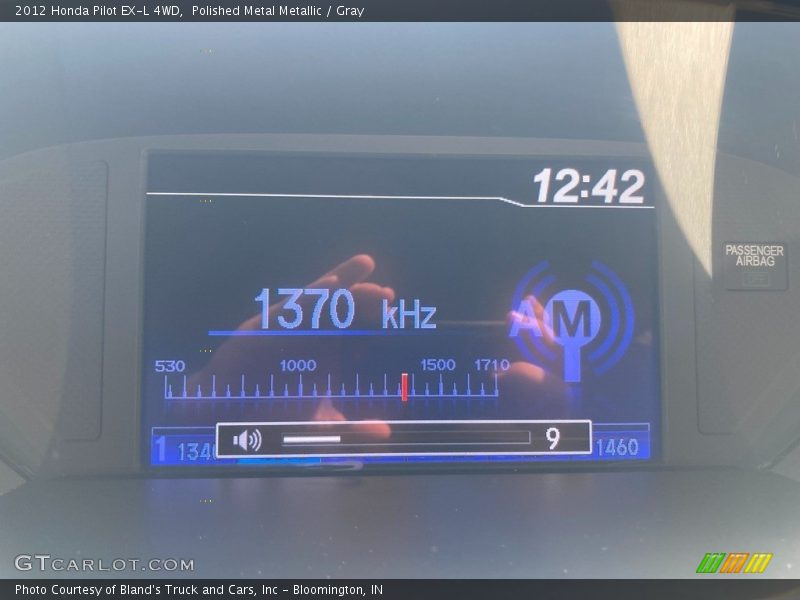 Polished Metal Metallic / Gray 2012 Honda Pilot EX-L 4WD