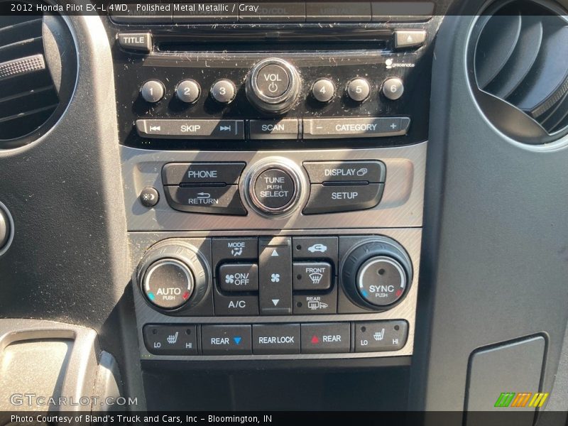 Polished Metal Metallic / Gray 2012 Honda Pilot EX-L 4WD