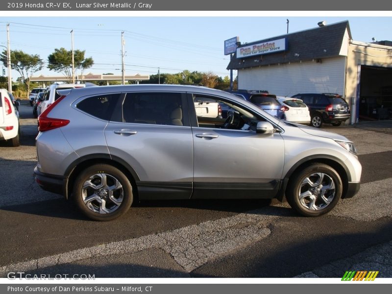 Lunar Silver Metallic / Gray 2019 Honda CR-V EX