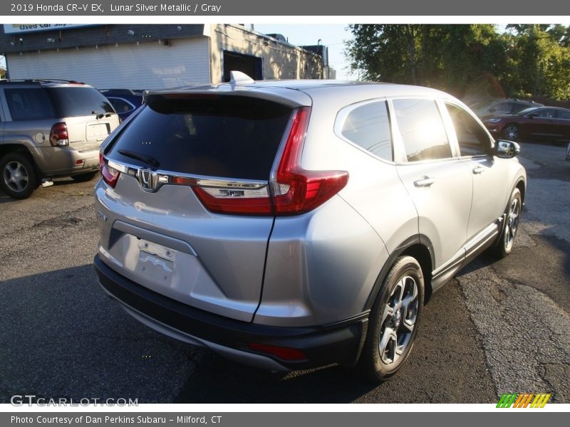 Lunar Silver Metallic / Gray 2019 Honda CR-V EX