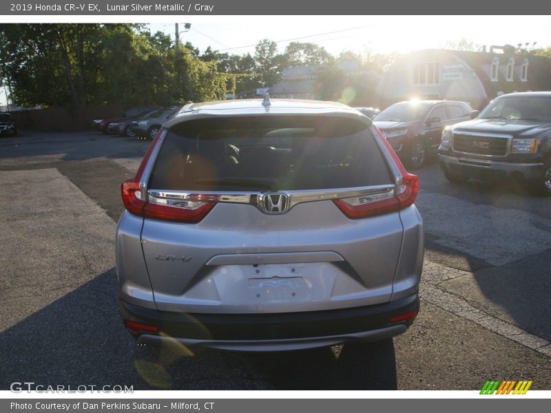 Lunar Silver Metallic / Gray 2019 Honda CR-V EX