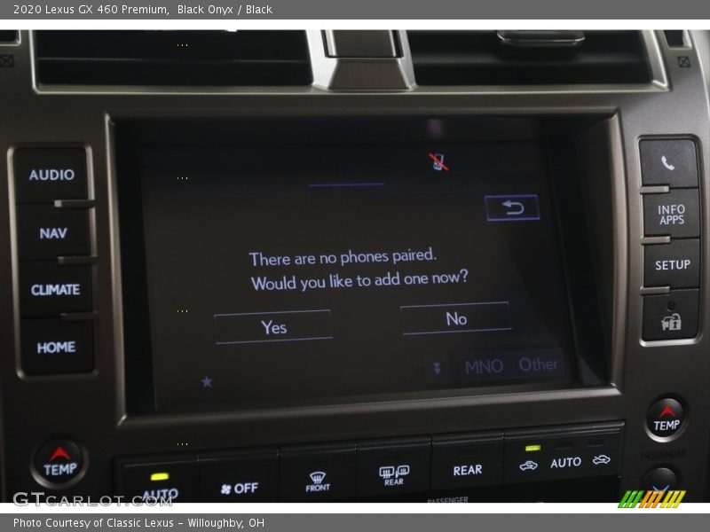 Black Onyx / Black 2020 Lexus GX 460 Premium