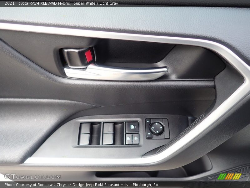 Door Panel of 2021 RAV4 XLE AWD Hybrid