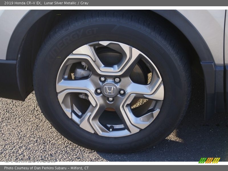 Lunar Silver Metallic / Gray 2019 Honda CR-V EX