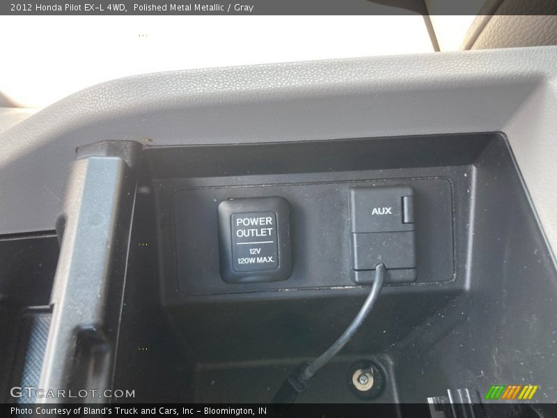 Polished Metal Metallic / Gray 2012 Honda Pilot EX-L 4WD