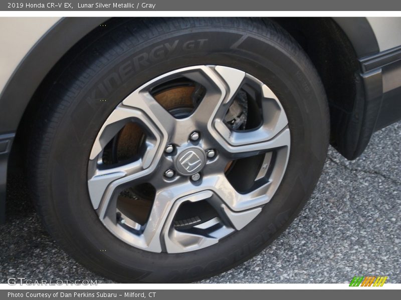 Lunar Silver Metallic / Gray 2019 Honda CR-V EX