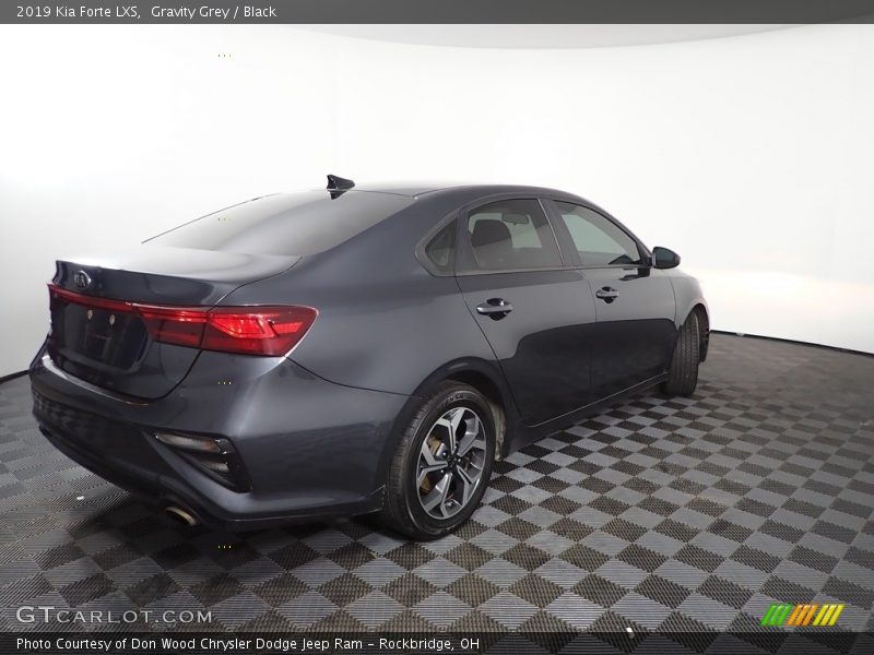 Gravity Grey / Black 2019 Kia Forte LXS