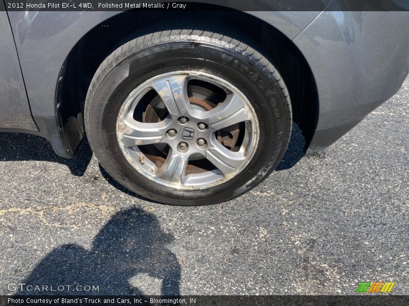 Polished Metal Metallic / Gray 2012 Honda Pilot EX-L 4WD