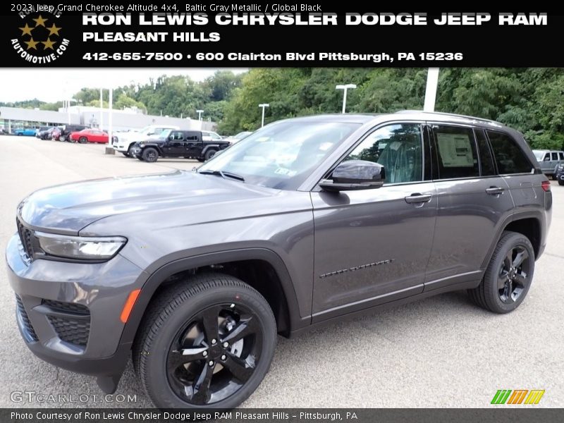 Baltic Gray Metallic / Global Black 2023 Jeep Grand Cherokee Altitude 4x4