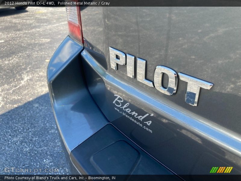 Polished Metal Metallic / Gray 2012 Honda Pilot EX-L 4WD