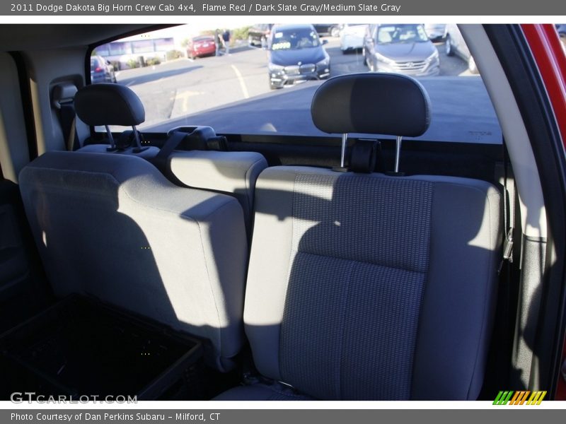 Flame Red / Dark Slate Gray/Medium Slate Gray 2011 Dodge Dakota Big Horn Crew Cab 4x4