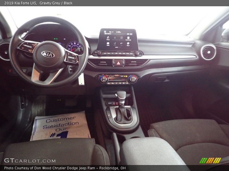 Gravity Grey / Black 2019 Kia Forte LXS
