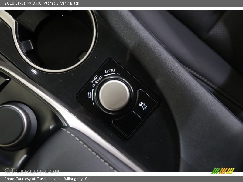 Controls of 2018 RX 350