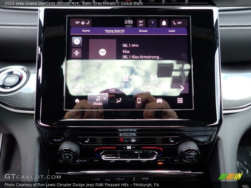 Baltic Gray Metallic / Global Black 2023 Jeep Grand Cherokee Altitude 4x4