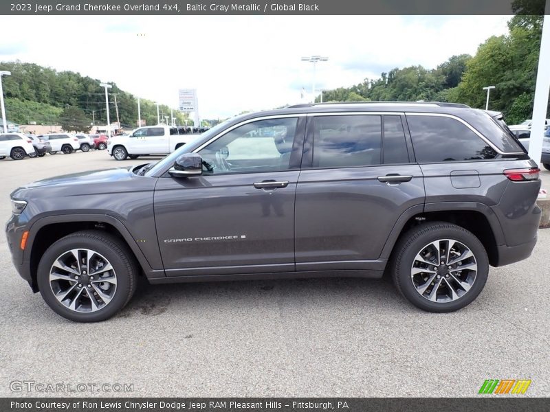Baltic Gray Metallic / Global Black 2023 Jeep Grand Cherokee Overland 4x4