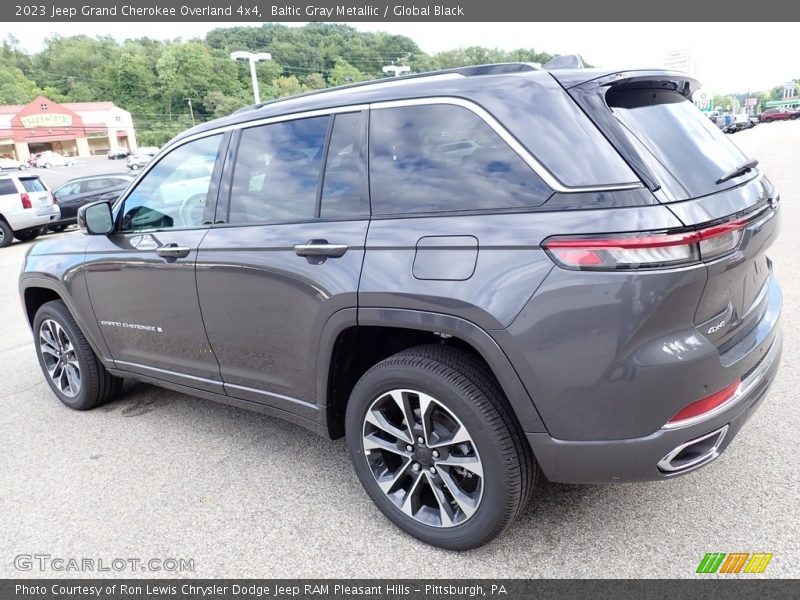 Baltic Gray Metallic / Global Black 2023 Jeep Grand Cherokee Overland 4x4