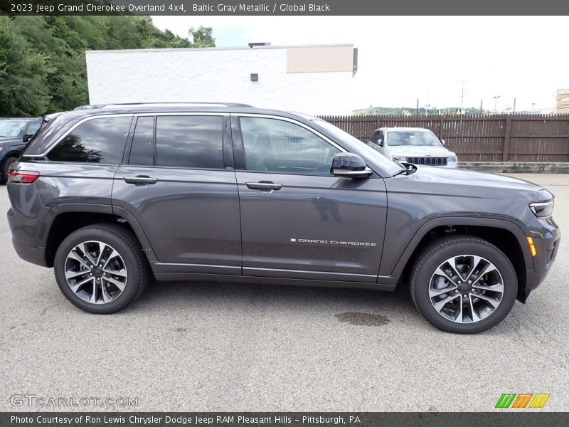 Baltic Gray Metallic / Global Black 2023 Jeep Grand Cherokee Overland 4x4