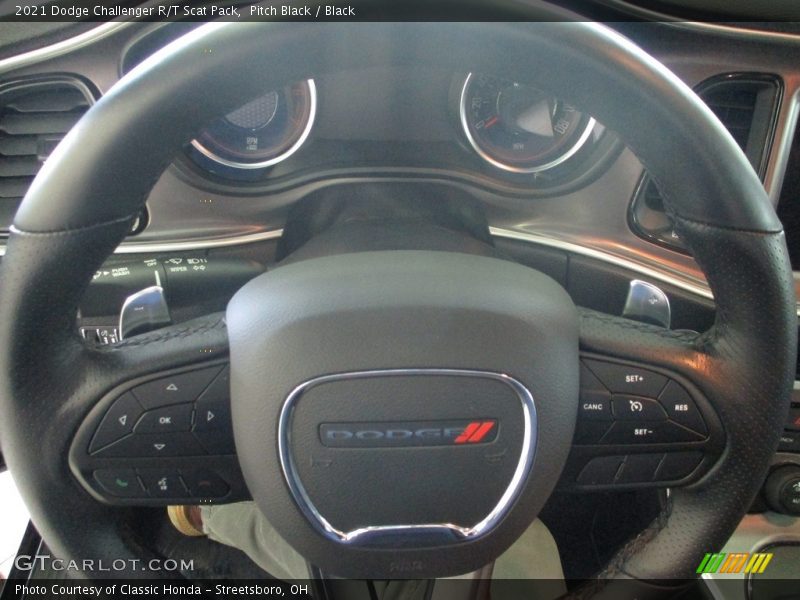 Pitch Black / Black 2021 Dodge Challenger R/T Scat Pack