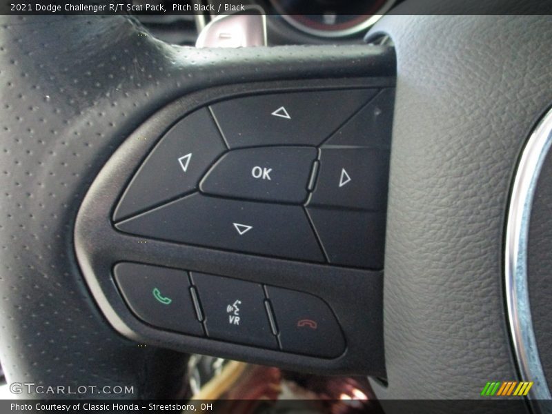 Pitch Black / Black 2021 Dodge Challenger R/T Scat Pack