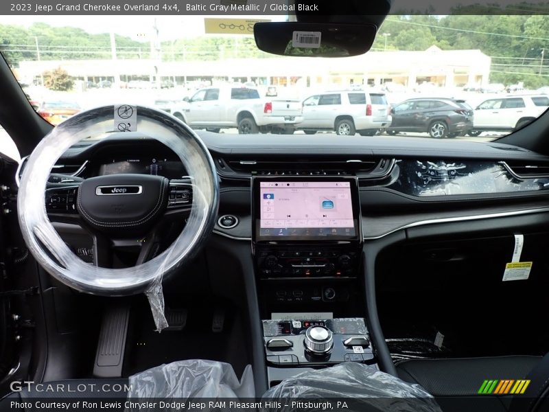 Baltic Gray Metallic / Global Black 2023 Jeep Grand Cherokee Overland 4x4