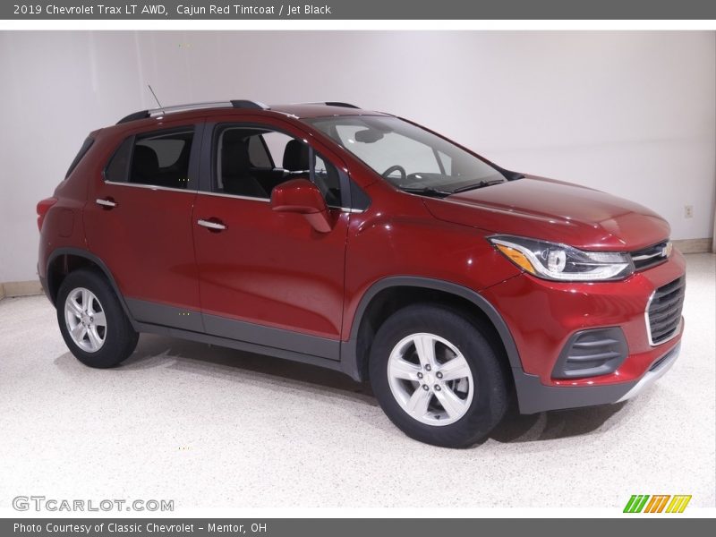 Cajun Red Tintcoat / Jet Black 2019 Chevrolet Trax LT AWD