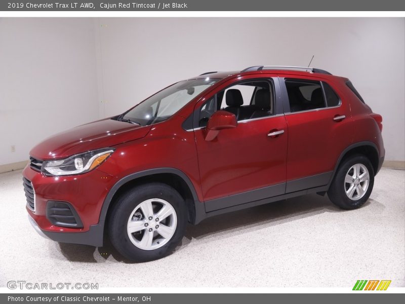Cajun Red Tintcoat / Jet Black 2019 Chevrolet Trax LT AWD