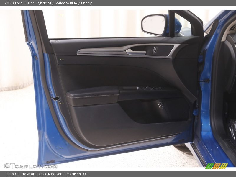 Velocity Blue / Ebony 2020 Ford Fusion Hybrid SE