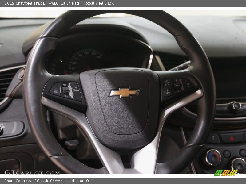 Cajun Red Tintcoat / Jet Black 2019 Chevrolet Trax LT AWD