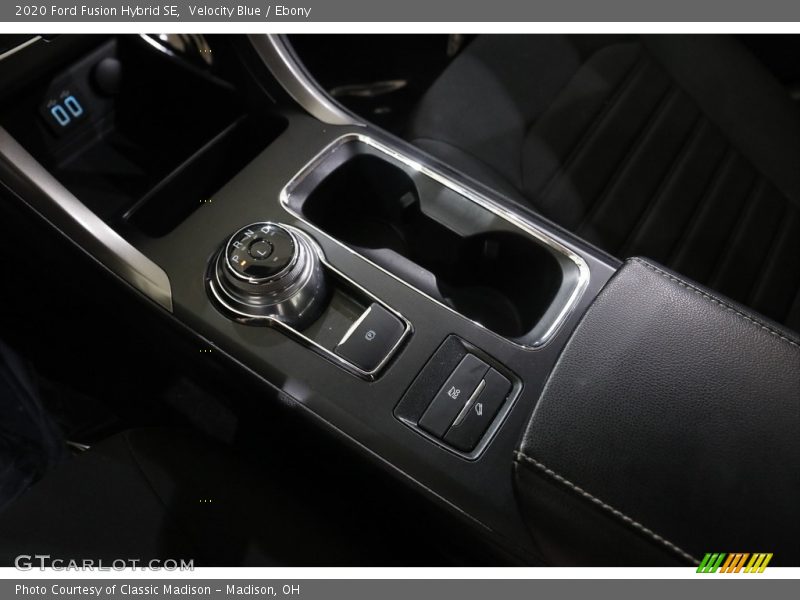 Velocity Blue / Ebony 2020 Ford Fusion Hybrid SE